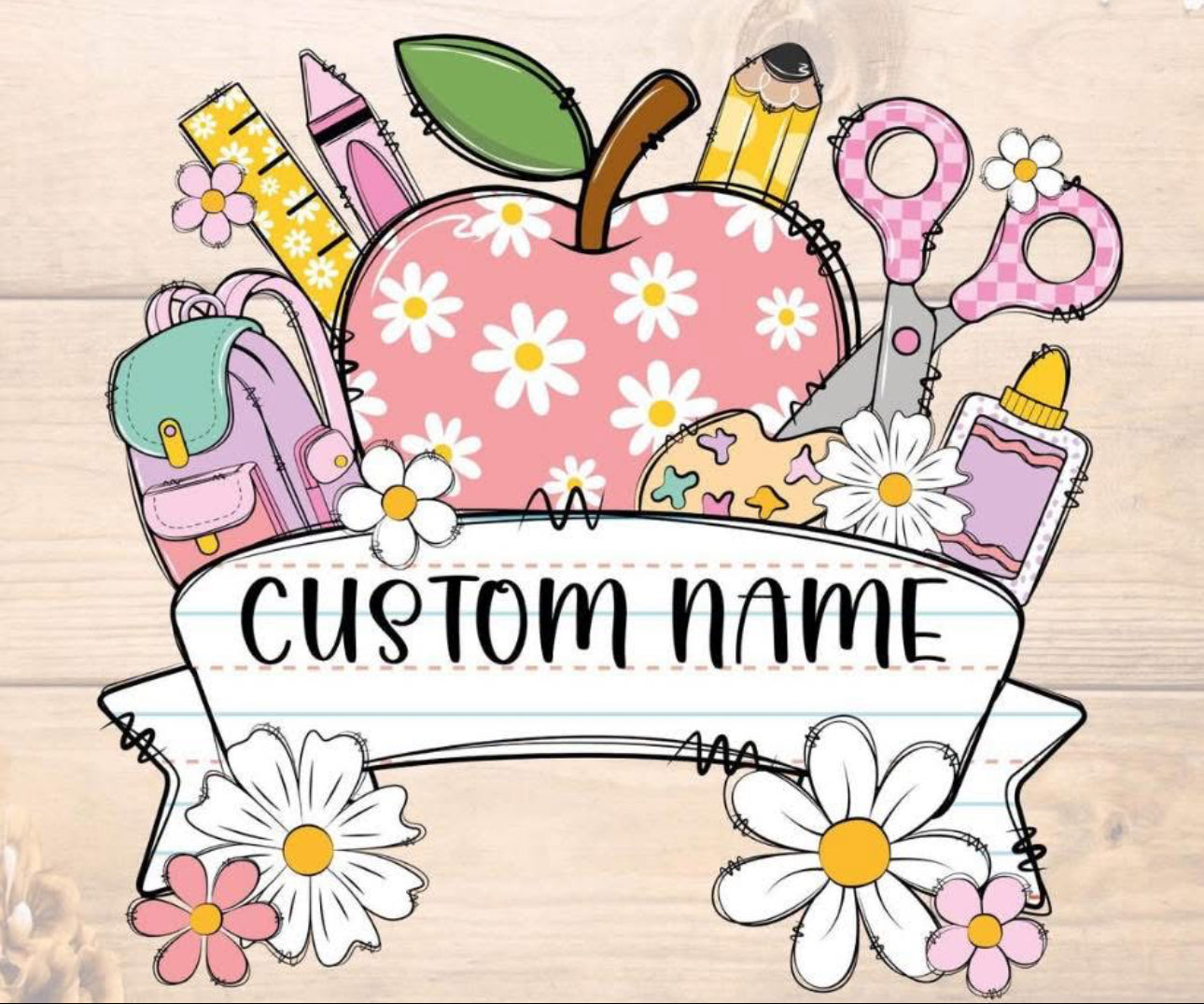 Custom Back To School Tee