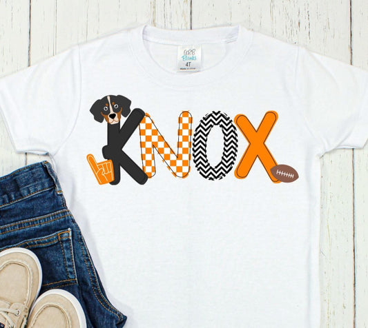 Custom Name Vols Tee